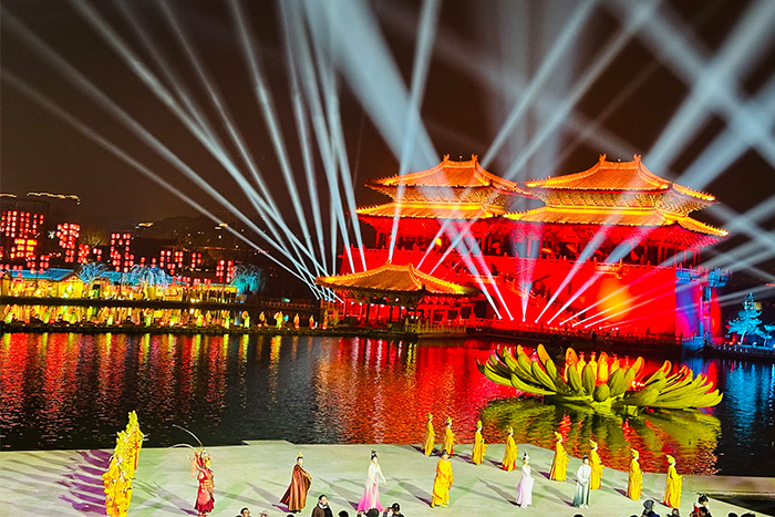 景區(qū)夜游古建筑亮化