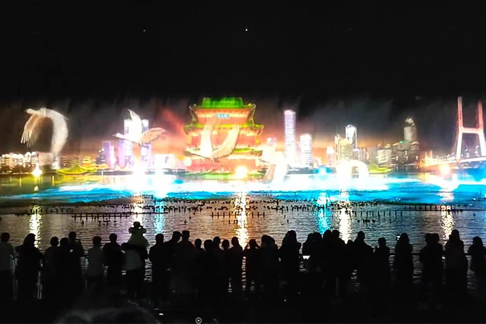 水幕電影全息投影